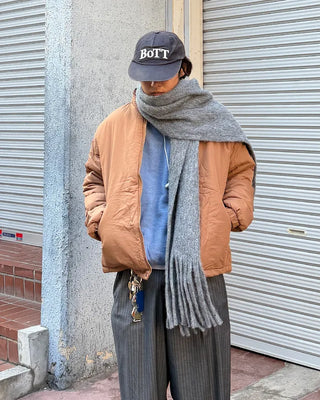 Monotone down jacket