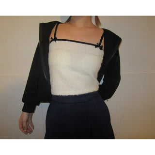 Daily Cropped Hoodie Zip-Up