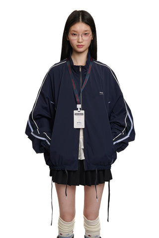 [moromoro2] Line Zip-up Track Jacket/Pants