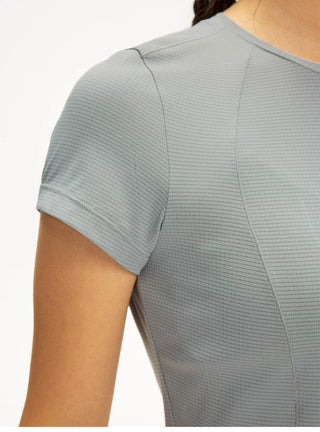 [Monterest] Quick-Dry Slim Fit Cropped Sports Tee