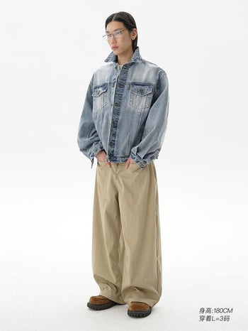 [MASONPRINCE] Denim Structured Jacket