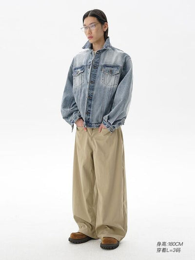 [MASONPRINCE] Denim Structured Jacket