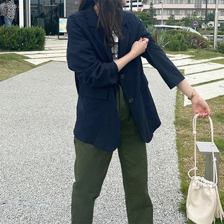 Basic linen jacket