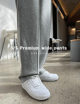S/S Premium Wide Pants (5 colors)
