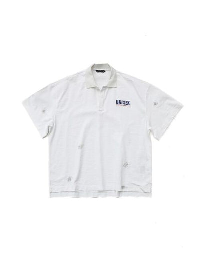 [MASONPRINCE] Slub Cotton Polo Shirt