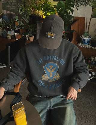BATTALION Pigment Brushed Sweatshirt (2 colors)