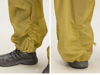 [Monterest] UPF50+ Water-Resistant Ruched Parachute Pants
