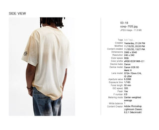 CONP Gummy Man Spray T-shirt (White)