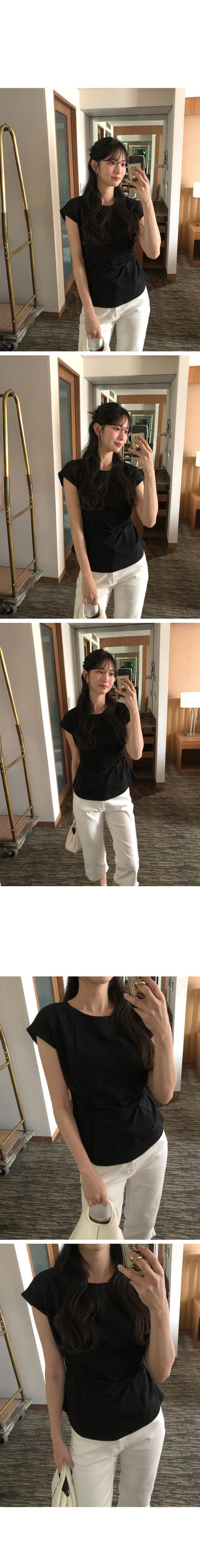 [2 colors] Capri Pants