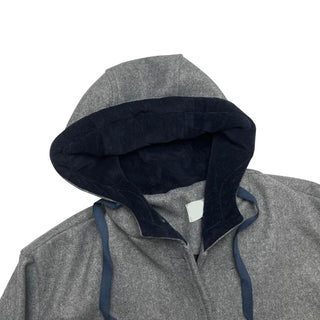 Strappy hooded coat (