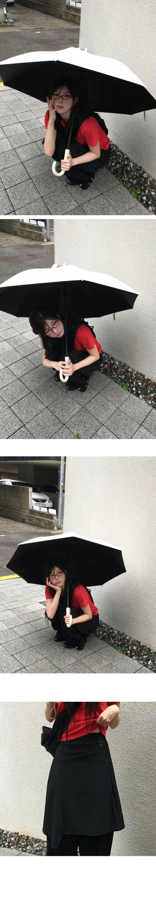 Looney Banding Wide Side Pintuck Snap pt-4color