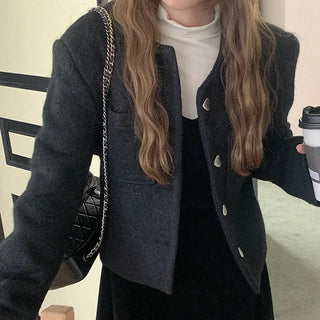 Pocket wool jacket