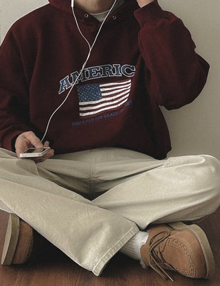 American Print Hoodie (3 colors)