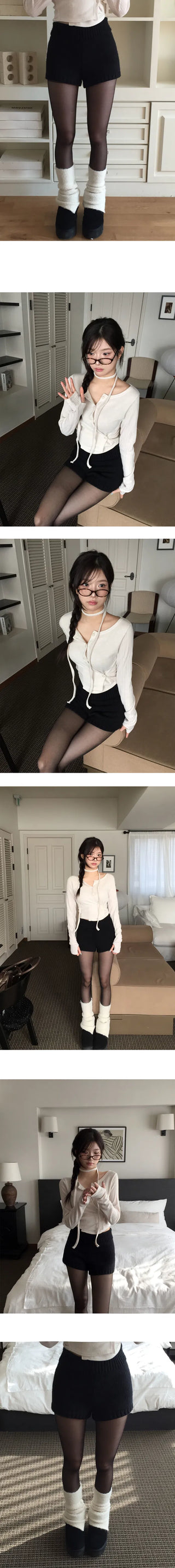 Jisoo Knitwear Shorts - 2 colors