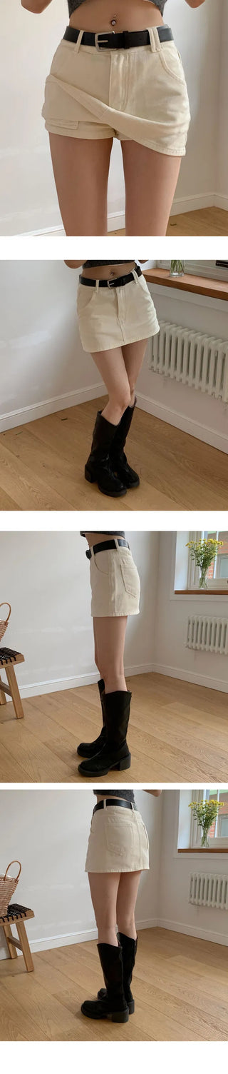 Woody Cotton Skirt Pants - 4 Colors (Delayed delivery)