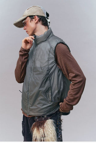 [Monterest] Water-Resistant Padded Stand Collar Vest