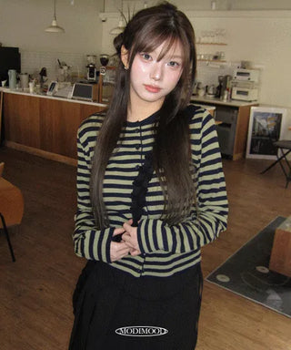 Mina Striped Cardigan - 4 colors