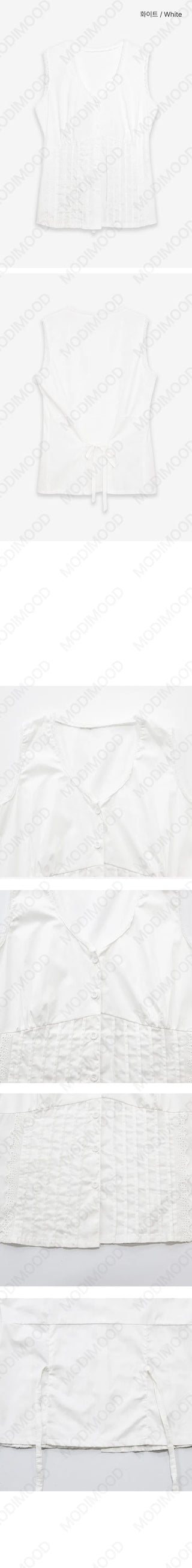 Ray Sleeveless Blouse
