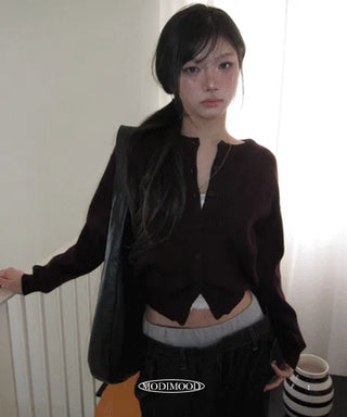 Mary Bean Round Cardigan - 11 colors