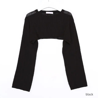 benny twist crop knit