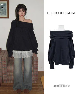 Jelly Hood Off- Sweatshirt - 2 Colors