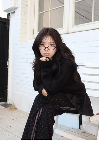 Moruka Hooded Button High Neck Knitwear Cardigan - 5 Colors