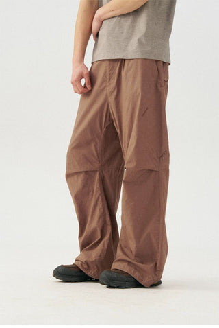 [Monterest] Enzyme Washed Wide Leg Work Pants