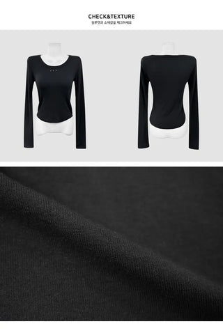 Studded Uniqlo Long Sleeve T-Shirt - 2 Colors