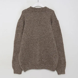 Wool round knit