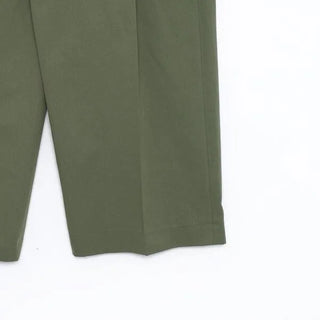 Pintuck Wide Chino Pants