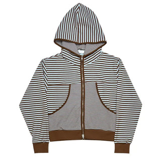 Striped hoodie