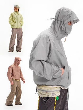 [Monterest] UPF40+ Breathable Detachable Mask Jacket