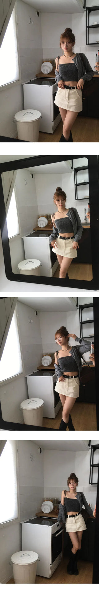 Woody Cotton Skirt Pants - 4 Colors (Delayed delivery)