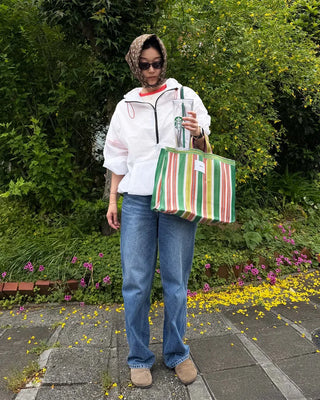 UV-cut summer zip anorak
