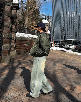 (Unisex) Fade Denim Pants