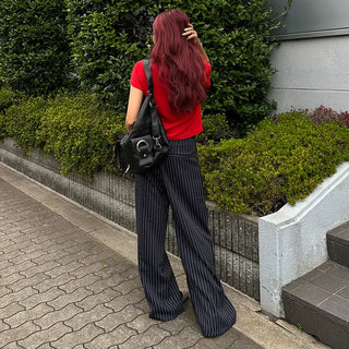 Unique striped slacks