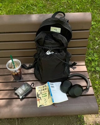 [2nd Re-release] (ORIGINAL) Light Nylon Backpack (black)