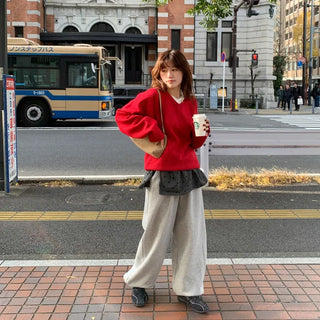 Suede tote bag