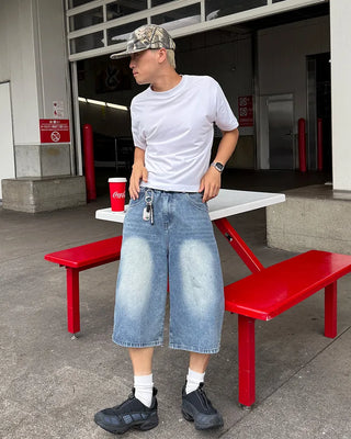 [BEST 50] Denim Bermuda Shorts