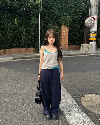 Slim layered camisole
