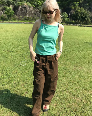 Vintage wide cargo pants