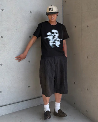 Face print T-shirt