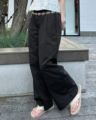 Oval Chain Belt