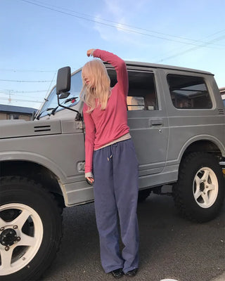 Pigmented sweatpants