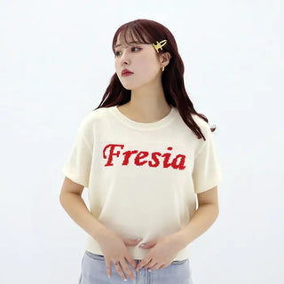 (ORIGINAL) Freesia Short Sleeve Knit