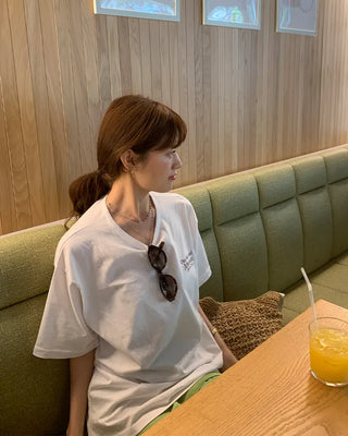 Back print T-shirt