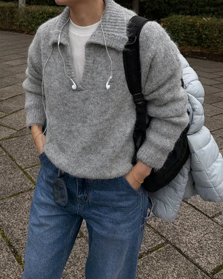 Hairy Color Knit
