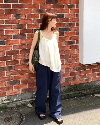 Banding Straight Pants