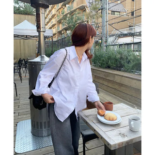 Loose-collar shirt
