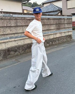 Back pocket sun print sweatpants